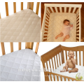 Tampas de colchão do tamanho padrão do tecido de algodão para a ucha do bebê